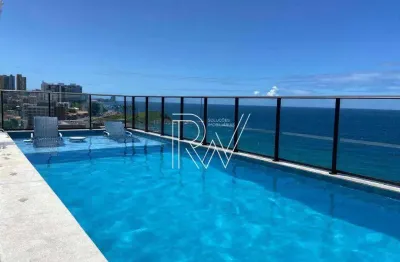 Studio com 1 dormitório à venda, 31 m² por r$ 479.000,00 - barra - salvador/ba