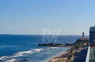 Apartamento com 1 dormitório à venda, 51 m² por r$ 799.000 - barra - salvador/ba