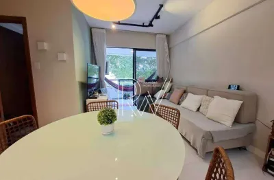 Apartamento com 1 dormitório à venda, 54 m² por r$ 450.000,00 - itaigara - salvador/ba