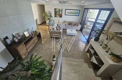 Apartamento com 4 dormitórios, 3 suítes à venda, 342 m² por r$ 1.980.000,00 - graça - salvador/ba