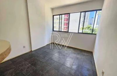 Apartamento com 1 dormitório à venda, 31 m² por r$ 370.000,00 - graça - salvador/ba