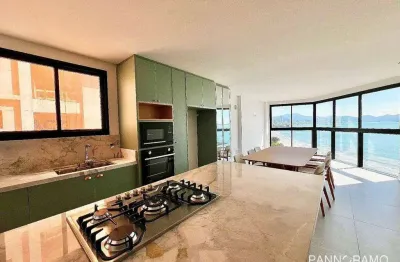 Apartamento com 3 dormitórios à venda, 123 m² por r$ 3.300.000,00 - perequê - porto belo/sc