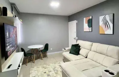 Apartamento com 2 dormitórios à venda, 46 m² por r$ 276.000,00 - fortaleza - blumenau/sc