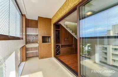Cobertura com 4 dormitórios à venda, 190 m² por r$ 1.590.000,00 - água verde - curitiba/pr