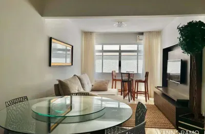 Apartamento totalmente mobiliado de 4 quartos para locação anual – frente-mar com elevador em balneário camboriú