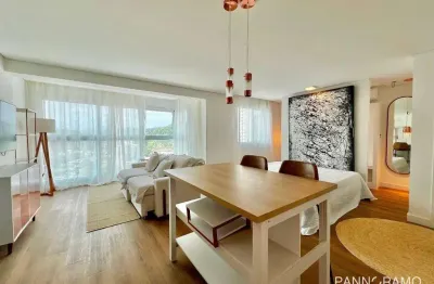 Studio para alugar na praia brava – 43 m² – mobiliado – 1 vaga | riviera concept