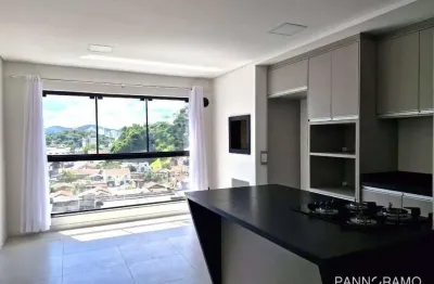 Apartamento com 2 dormitórios para alugar, 66 m² por R$ 3.294,00/mês - Água Verde - Blumenau/SC