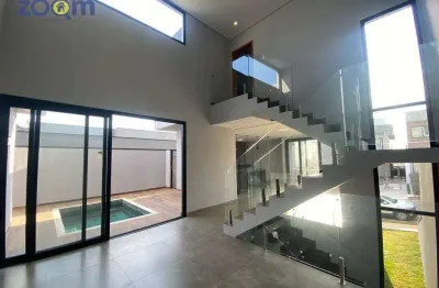 Casa com 3 suítes e piscina à venda, 222 m² por r$ 1.960.000 - condomínio reserva ermida - jundiaí/sp