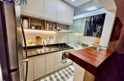 Apartamento com 2 dormitórios à venda, 54 m² por r$ 330.000,00 - ponte de são joão - jundiaí/sp