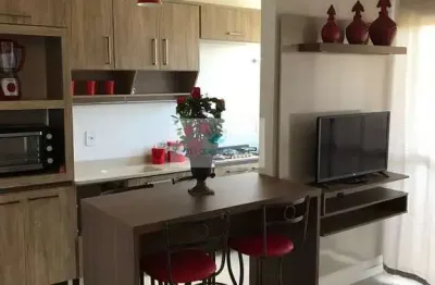 Apartamento mobiliado, pronto para morar ou investir, com 65m² bem distribuídos: