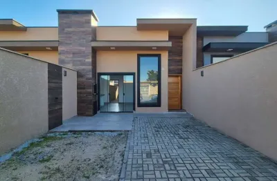 Residência novas em padrão moderno com 03 quartos- rivieira/ matinhos