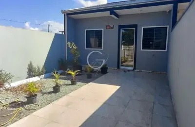 Casa com 02 quartos a venda no balneário santa terezinha! (financie)