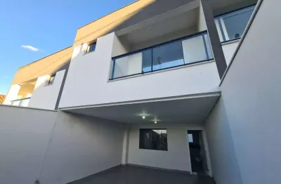 Linda casa independente de 3 qtos com 2 vagas no b. floramar - ca3290