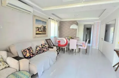 Apartamento com 3 dormitórios à venda, 120 m² por r$ 790.000,00 - astúrias - guarujá/sp