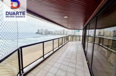 Apartamento com 3 dormitórios para alugar, 148 m² por r$ 11.500,00/mês - astúrias - guarujá/sp
