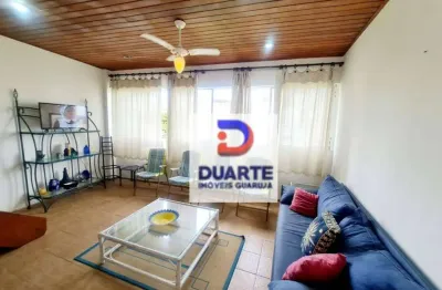Apartamento com 3 dormitórios, 80 m² - venda por r$ 480.000 ou aluguel por r$ 4.500/mês - tombo - guarujá/sp