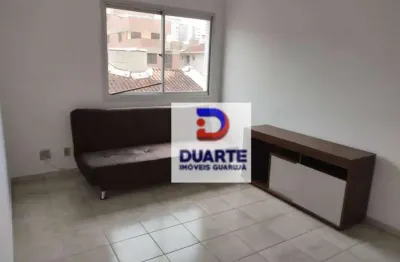 Apartamento com 1 dormitório para alugar, 56 m² por r$ 2.200,00/mês - jardim las palmas - guarujá/sp