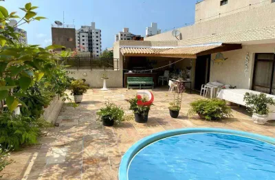 Penthouse com 4 dormitórios à venda, 382 m² por r$ 1.200.000 - enseada - guarujá/sp