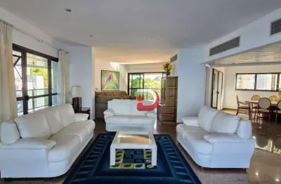 Apartamento com 4 dormitórios à venda, 340 m² por r$ 4.300.000,00 - asturias - guarujá/sp