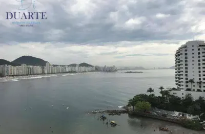 Cobertura com 4 dormitórios à venda, 147 m² por r$ 800.000,00 - astúrias - guarujá/sp