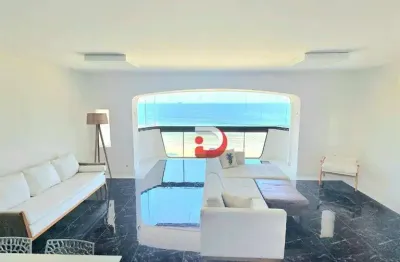Apartamento com 3 dormitórios, 150 m² - venda por r$ 1.500.000,00 ou aluguel por r$ 10.000,00/mês - astúrias - guarujá/sp