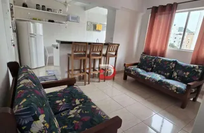 Apartamento com 1 dormitório, 55 m² - venda por r$ 350.000,00 ou aluguel por r$ 2.300,00/mês - tombo - guarujá/sp