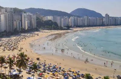 Apartamento com vista para o mar – 2 dormitorios e lazer completo na praia das asturias!