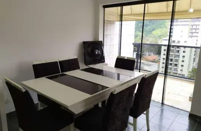 Cobertura com 3 dormitorios a venda, 180 m2 por r$ 550.000,00 - tombo - guaruja/sp