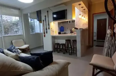 Apartamento com 2 dormitorios a venda, 50 m2 por r$ 400.000,00 - asturias - guaruja/sp