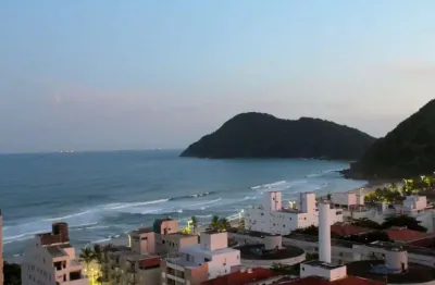 Cobertura com 3 dormitorios a venda, 200 m2 por r$ 1.400.000 - tombo - guaruja/sp