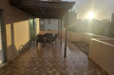 Cobertura com 3 dormitorios a venda, 300 m2 por r$ 600.000,00 - tombo - guaruja/sp