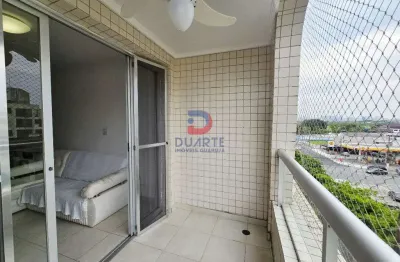 Apartamento com 3 dormitorios (1 suite) e lazer completo – locacao anual no guaruja!