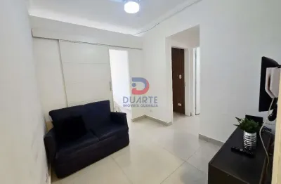 Apartamento reformado com 2 dormitorios proximo a praia e ao comercio – guaruja!