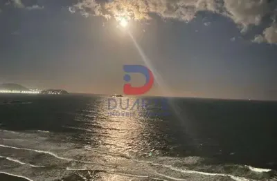 Apartamento frente ao mar – vista total para a praia das asturias – 200 m2, 3 suites, mobiliado