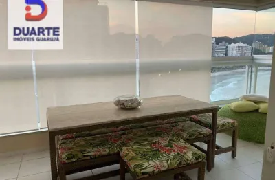 Apartamento com 3 dormitórios à venda, 120 m² por r$ 1.350.000,00 - astúrias - guarujá/sp