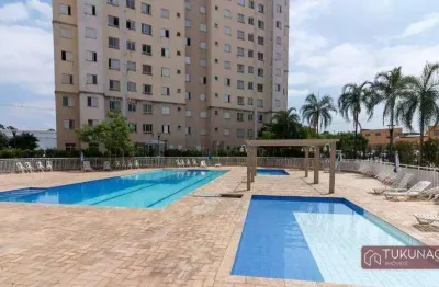 Apartamento com 2 quartos para alugar, 45 m² por r$ 2.549/mês - ponte grande - guarulhos/sp