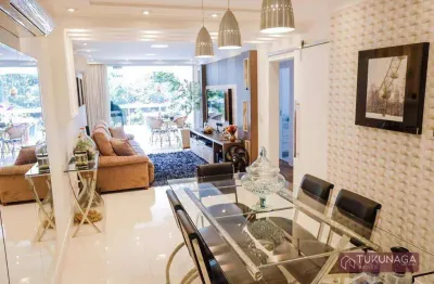 Apartamento com 3 dormitórios à venda, 114 m² por r$ 780.000 - praia de pitanqueiras - guarujá/sp