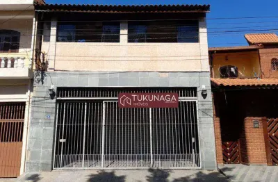 Salão para alugar, 210 m² por r$ 3.985,50/mês - vila barros - guarulhos/sp