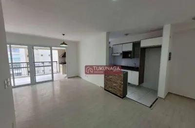 Apartamento com 2 quartos para alugar, 83 m² por r$ 4.166/mês - jardim flor da montanha - guarulhos/sp