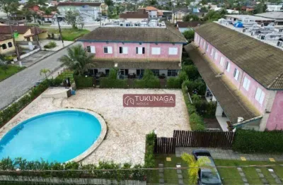 Village com 3 dormitórios à venda, 100 m² por r$ 650.000,00 - morada da praia - bertioga/sp