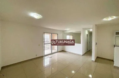 Apartamento com 3 quartos para alugar, 82 m² por r$ 4.045/mês - vila rosália - guarulhos/sp