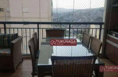 Apartamento com 3 quartos à venda, 122 m² por r$ 1.310.000 - jardim flor da montanha - guarulhos/sp