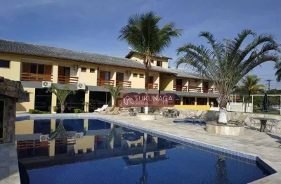 Pousada com 23 dormitórios à venda, 1050 m² por r$ 7.000.000,00 - praia da boracéia - bertioga/sp