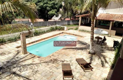 Chácara com 4 dormitórios à venda, 6000 m² por r$ 2.500.000,00 - jundiaizinho - mairiporã/sp