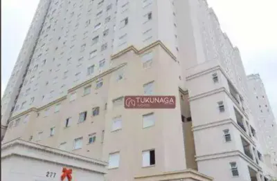 Apartamento com 2 dormitórios à venda, 44 m² por r$ 299.000,00 - vila rio de janeiro - guarulhos/sp