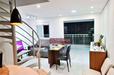Cobertura com 3 dormitórios à venda, 140 m² por r$ 954.000,00 - parque rebouças - são paulo/sp