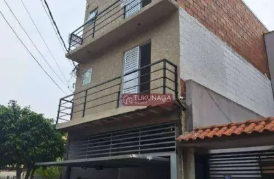 Apartamento com 1 quarto para alugar, 37 m² por r$ 1.150/mês - vila galvão - guarulhos/sp