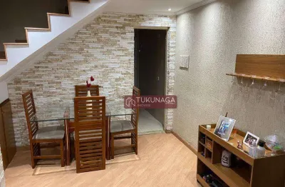 Sobrado com 2 quartos à venda, 62 m² por r$ 370.000 - jardim oliveira - guarulhos/sp