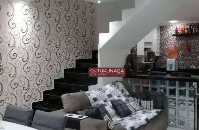 Sobrado à venda, 125 m² por r$ 780.000,00 - parque continental ii - guarulhos/sp