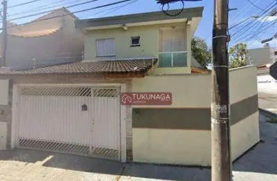 Sobrado à venda, 82 m² por r$ 590.000,00 - jardim utinga - santo andré/sp
